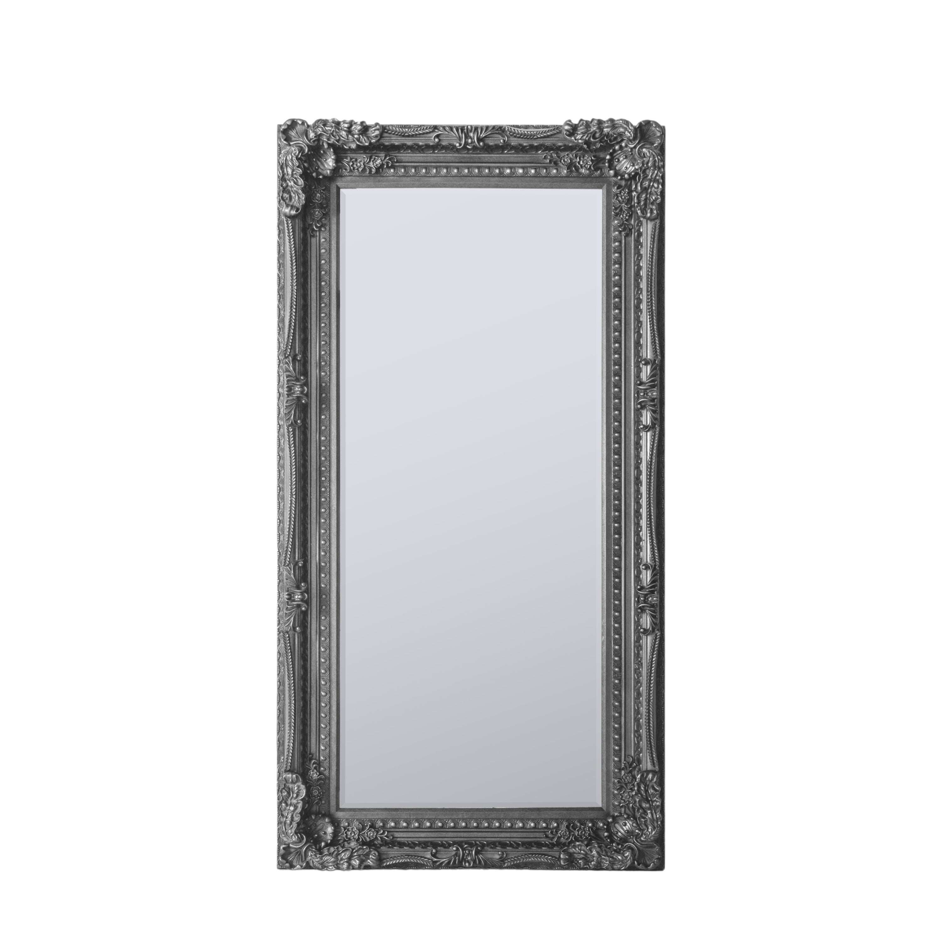 Lucian Antique Silver Full Length Leaner Mirror